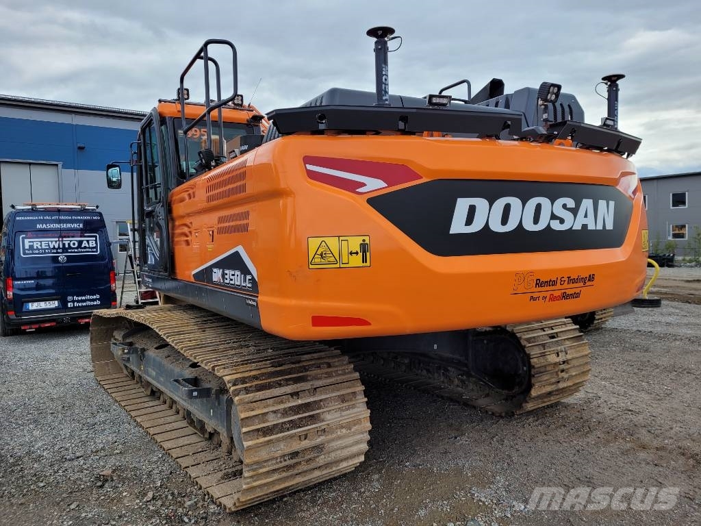 Doosan DX 350 LC -7 , UTHYRES Rupsgraafmachines