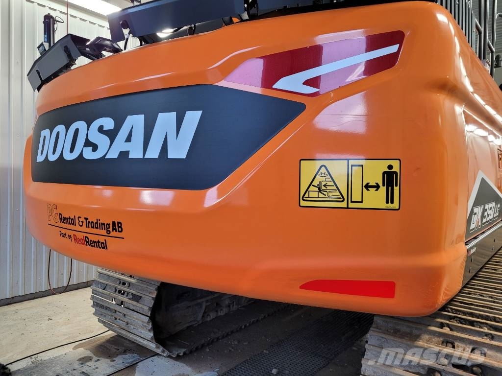 Doosan DX 350 LC -7 , UTHYRES Rupsgraafmachines