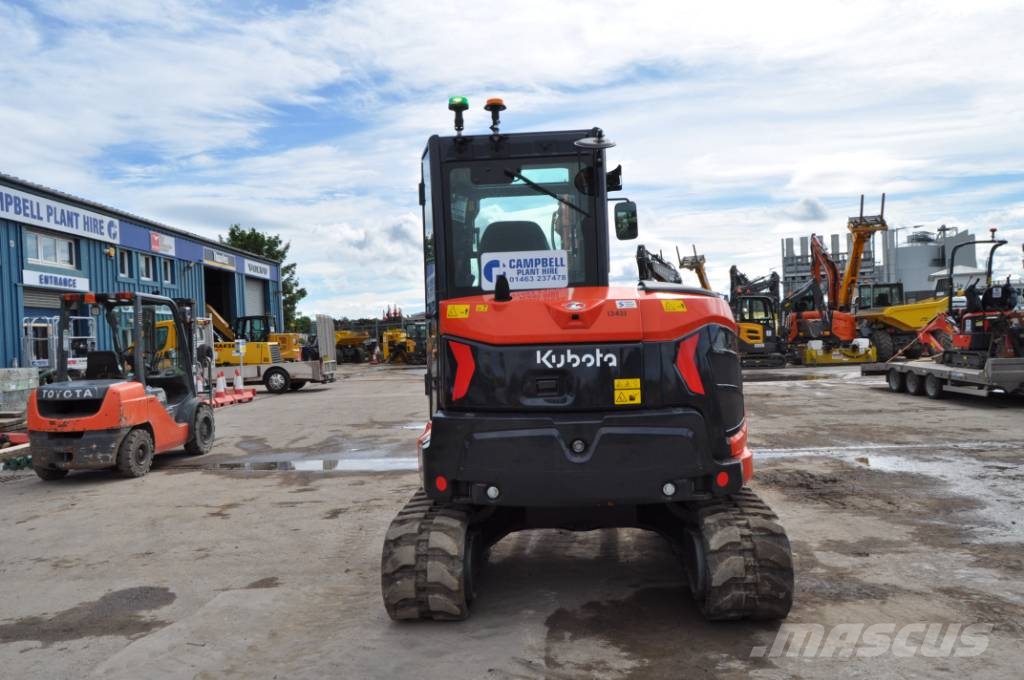 Kubota KX 060-5 حفارات صغيرة أقل من 7 طن (حفارات صغيرة)