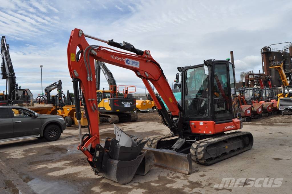 Kubota KX 060-5 حفارات صغيرة أقل من 7 طن (حفارات صغيرة)