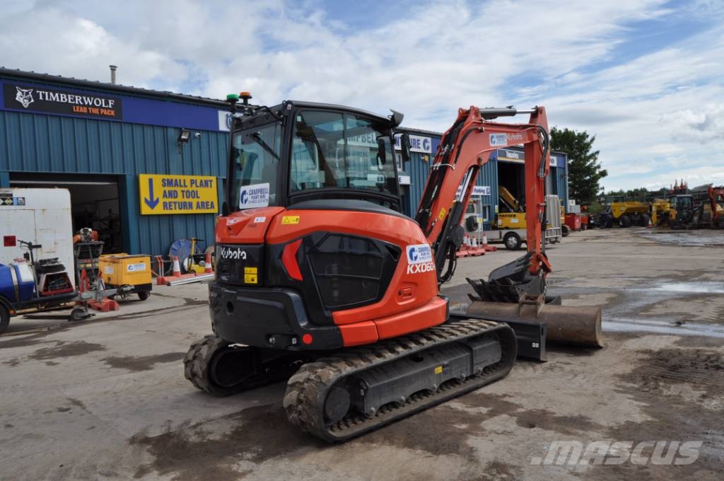 Kubota KX 060-5 حفارات صغيرة أقل من 7 طن (حفارات صغيرة)