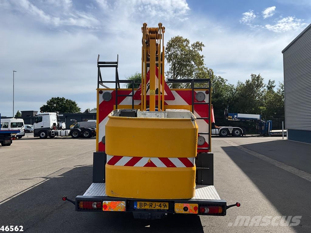DAF FA 45 LF 150 Custers 16,5 meter المنصات الهوائية المثبتة على شاحنة