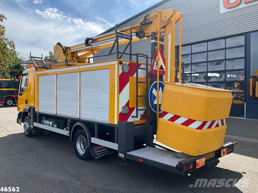 DAF FA 45 LF 150 Custers 16,5 meter المنصات الهوائية المثبتة على شاحنة