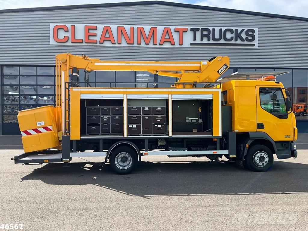 DAF FA 45 LF 150 Custers 16,5 meter المنصات الهوائية المثبتة على شاحنة