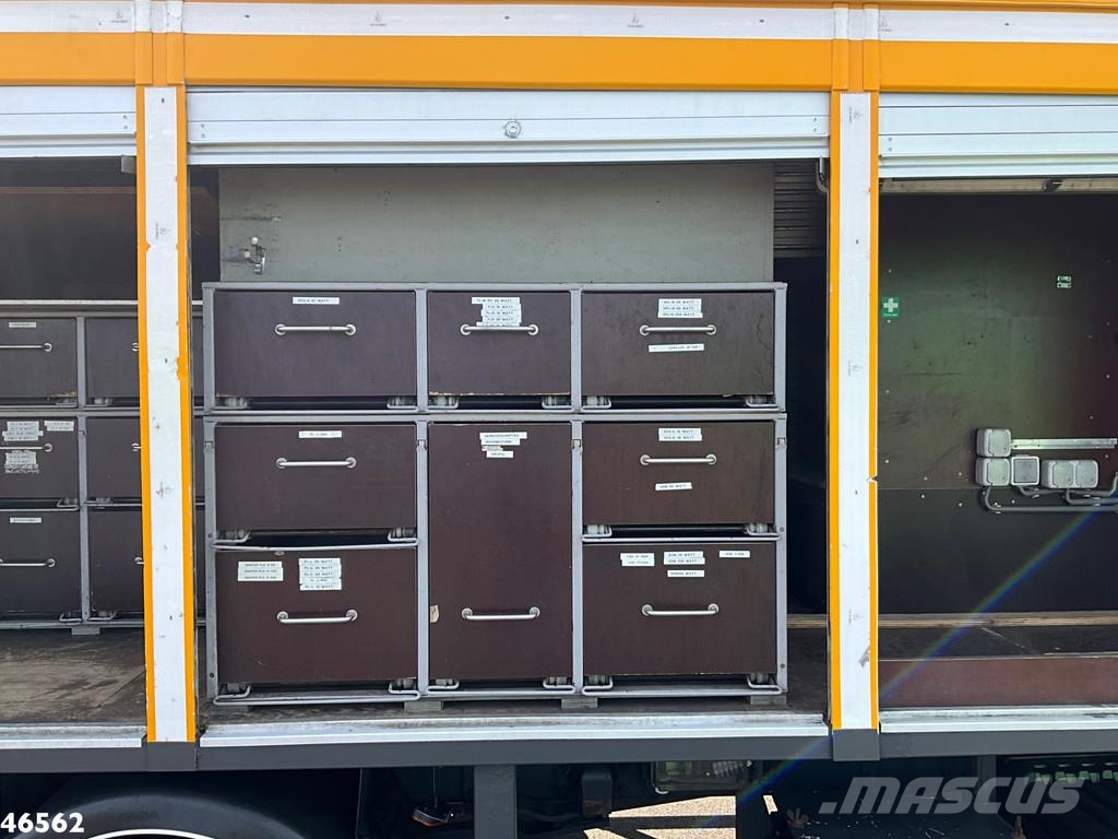 DAF FA 45 LF 150 Custers 16,5 meter المنصات الهوائية المثبتة على شاحنة