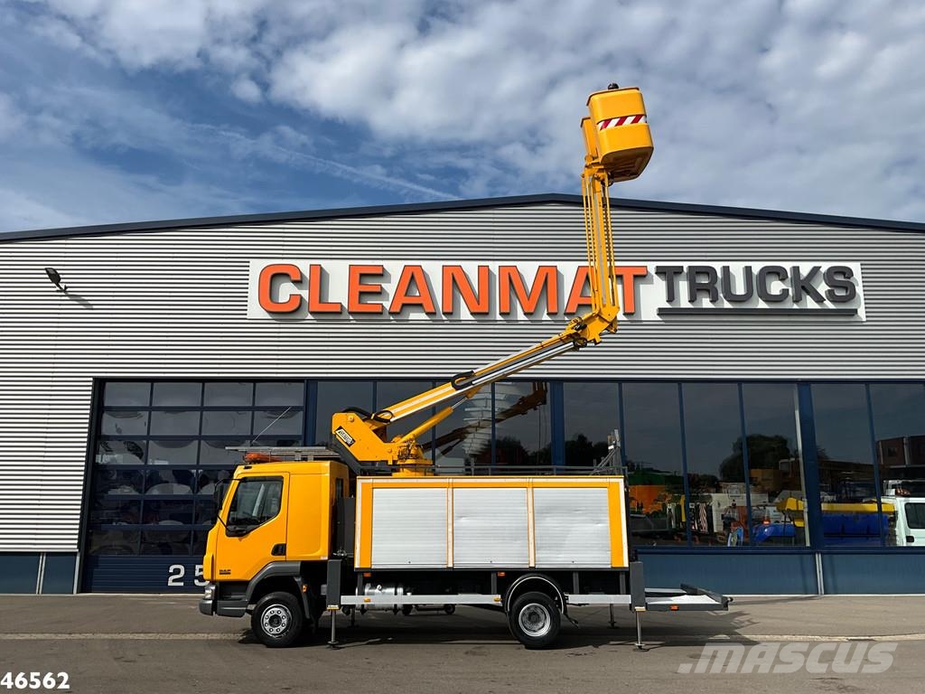 DAF FA 45 LF 150 Custers 16,5 meter المنصات الهوائية المثبتة على شاحنة