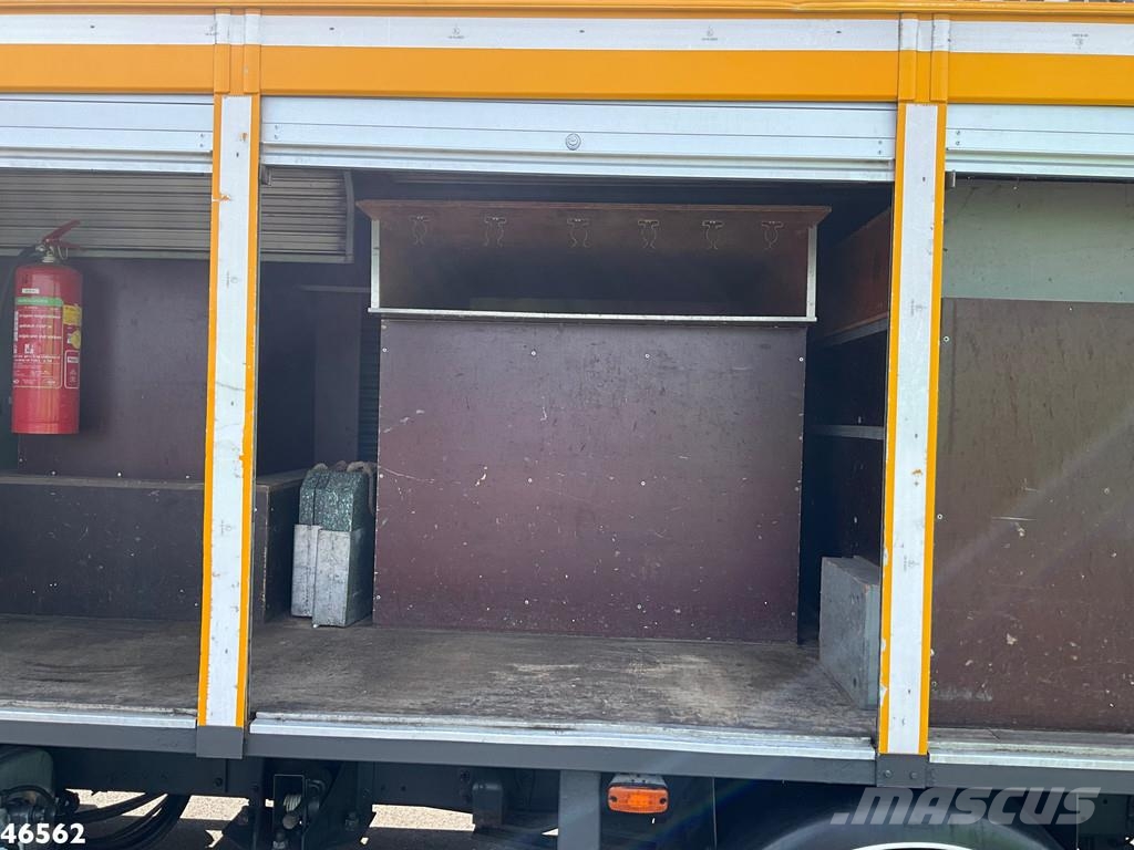 DAF FA 45 LF 150 Custers 16,5 meter المنصات الهوائية المثبتة على شاحنة