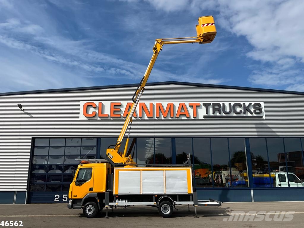 DAF FA 45 LF 150 Custers 16,5 meter المنصات الهوائية المثبتة على شاحنة