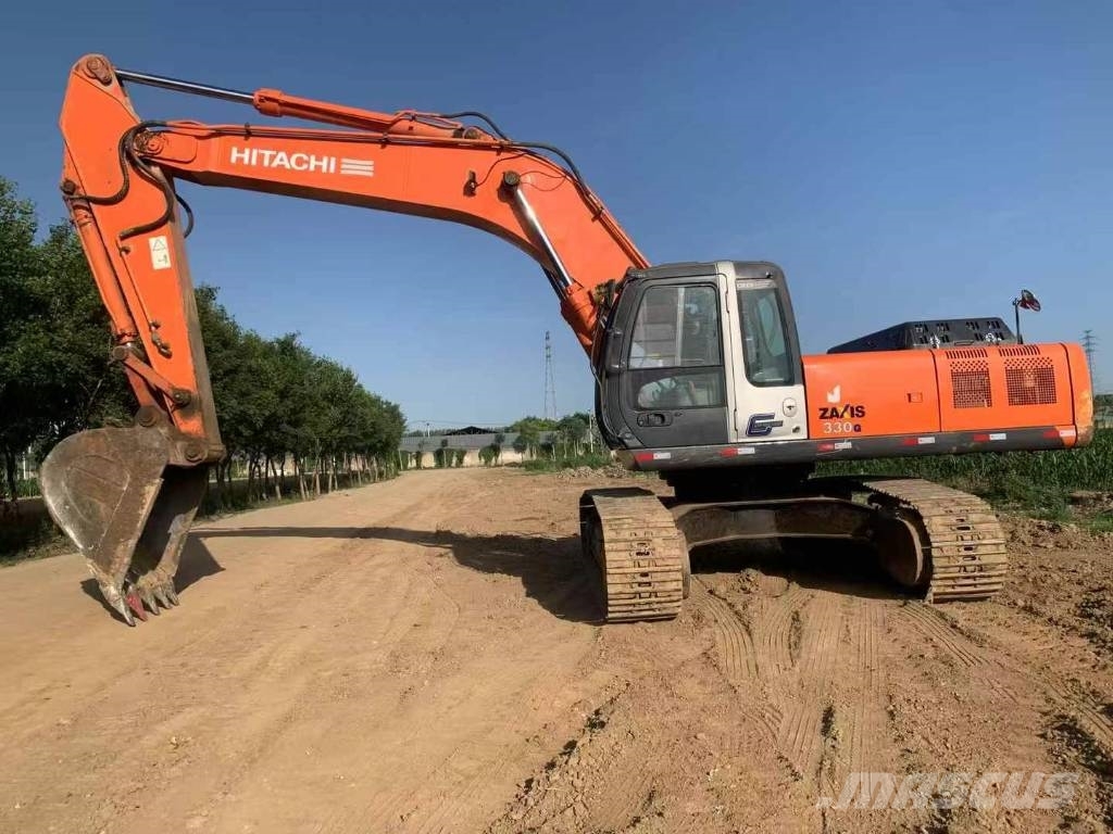 Hitachi zaxis330 حفارات زحافة