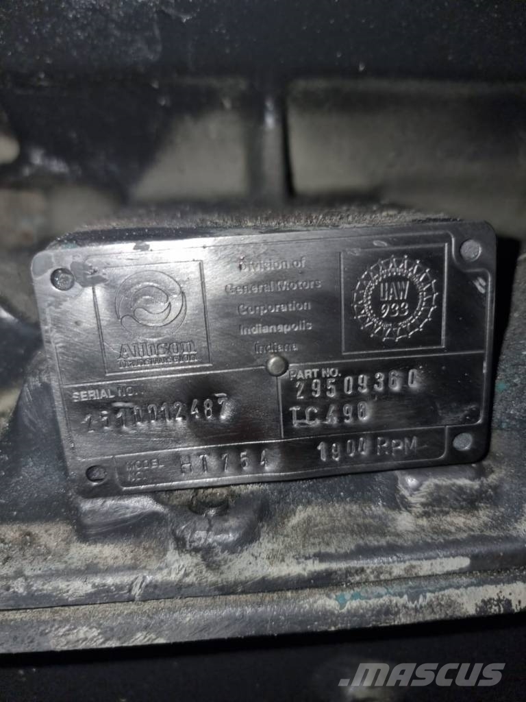 Volvo F12 Växel låda Automat Allison 기어박스