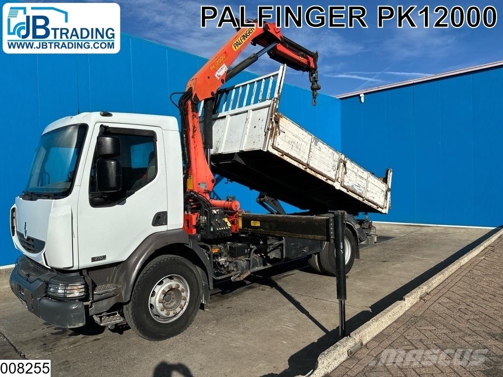 Renault Midlum 270 EURO 3, Palfinger, Remote, ACC Tipper trucks