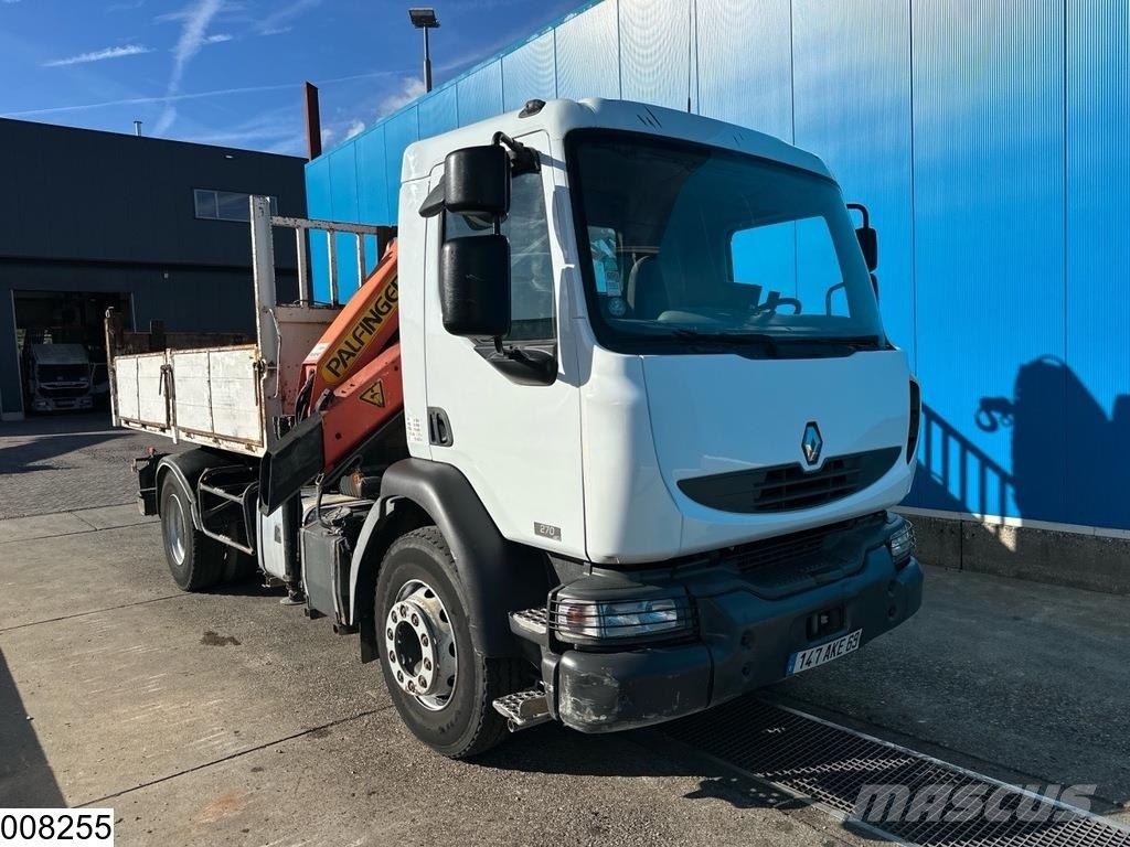 Renault Midlum 270 EURO 3, Palfinger, Remote, ACC Tipper trucks