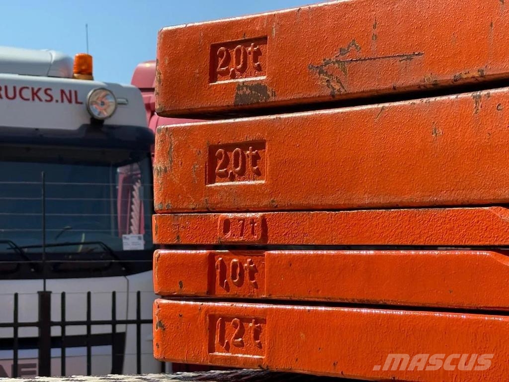 Scania P380 8X4 + FAUN HK40 + FLYJIB + BALLASTBL. 6,9 TON Kranen voor alle terreinen