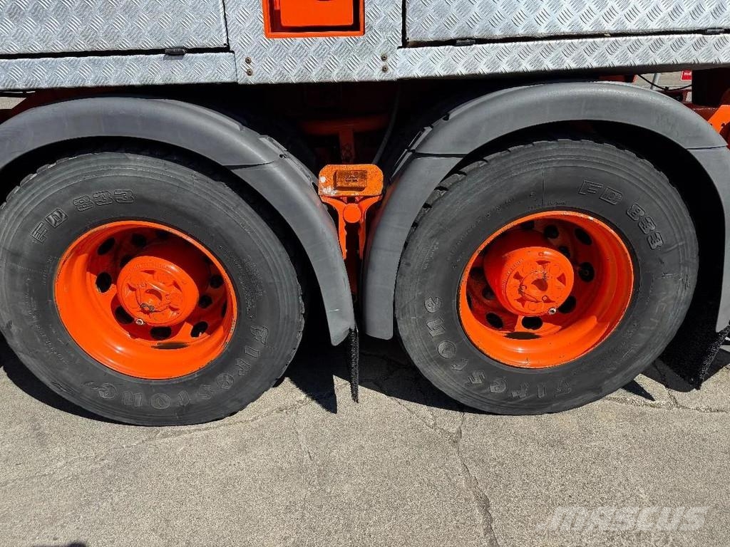 Scania P380 8X4 + FAUN HK40 + FLYJIB + BALLASTBL. 6,9 TON Kranen voor alle terreinen