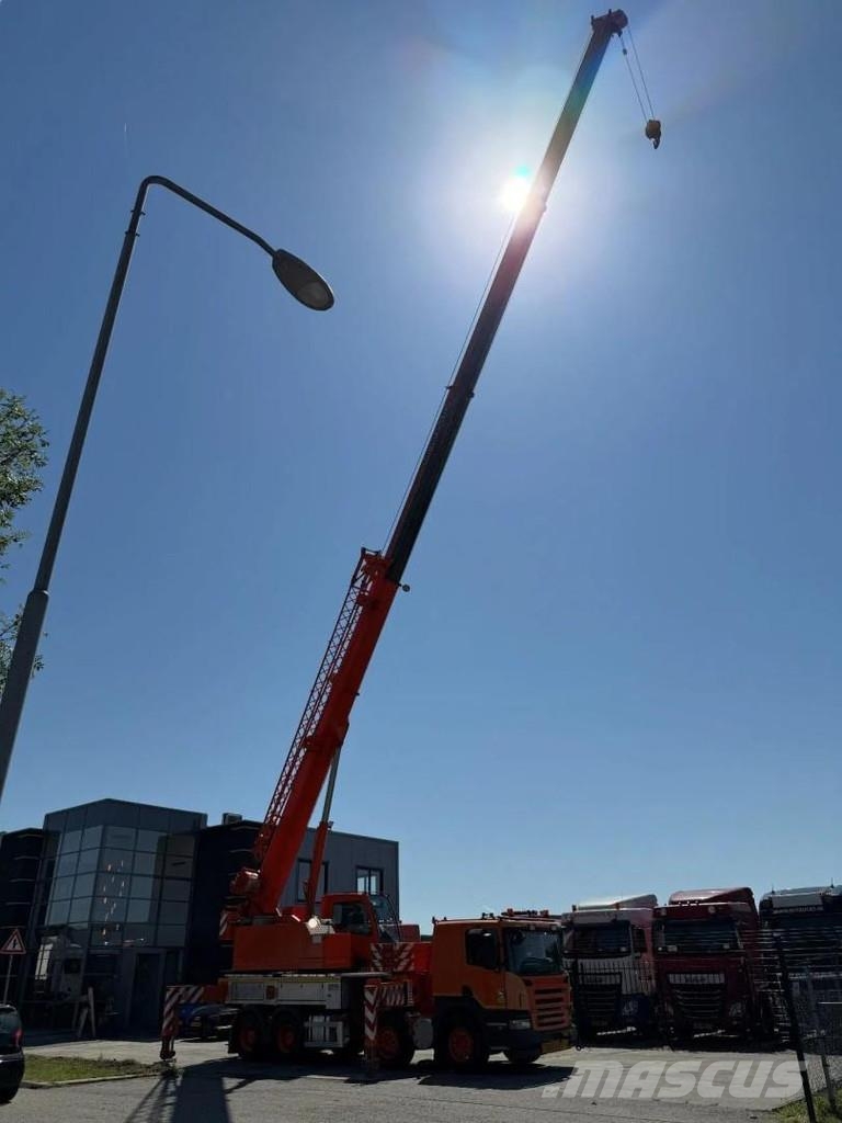 Scania P380 8X4 + FAUN HK40 + FLYJIB + BALLASTBL. 6,9 TON Kranen voor alle terreinen