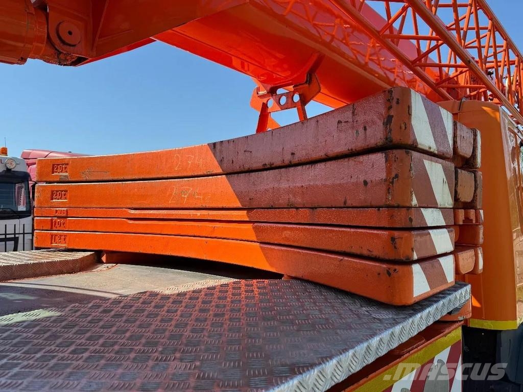 Scania P380 8X4 + FAUN HK40 + FLYJIB + BALLASTBL. 6,9 TON Kranen voor alle terreinen