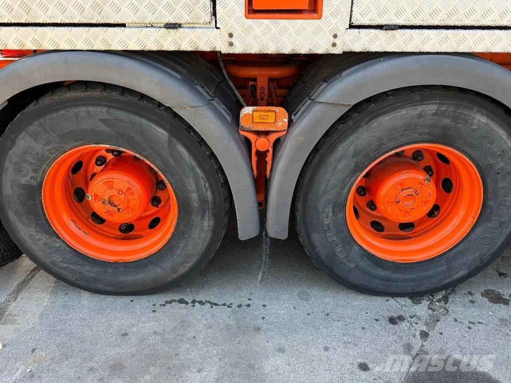 Scania P380 8X4 + FAUN HK40 + FLYJIB + BALLASTBL. 6,9 TON Kranen voor alle terreinen