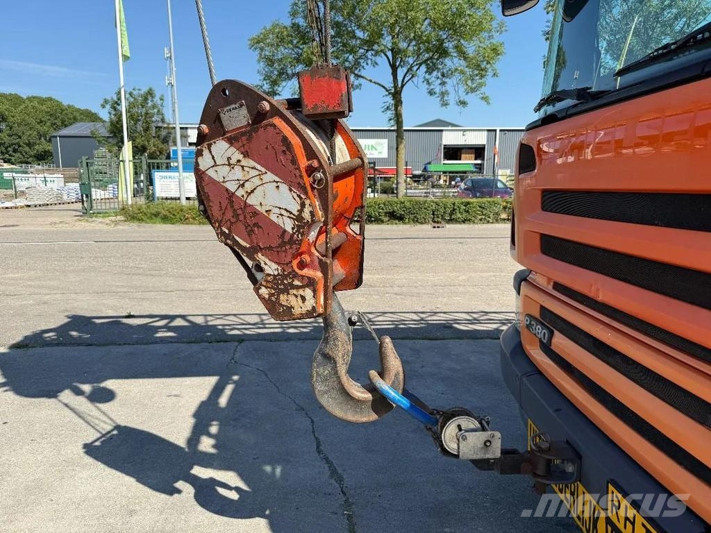 Scania P380 8X4 + FAUN HK40 + FLYJIB + BALLASTBL. 6,9 TON Kranen voor alle terreinen