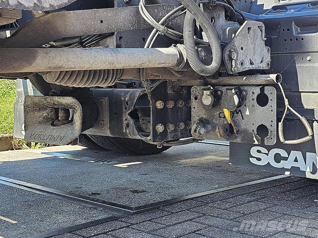 Scania P420 Containertrucks met kabelsysteem