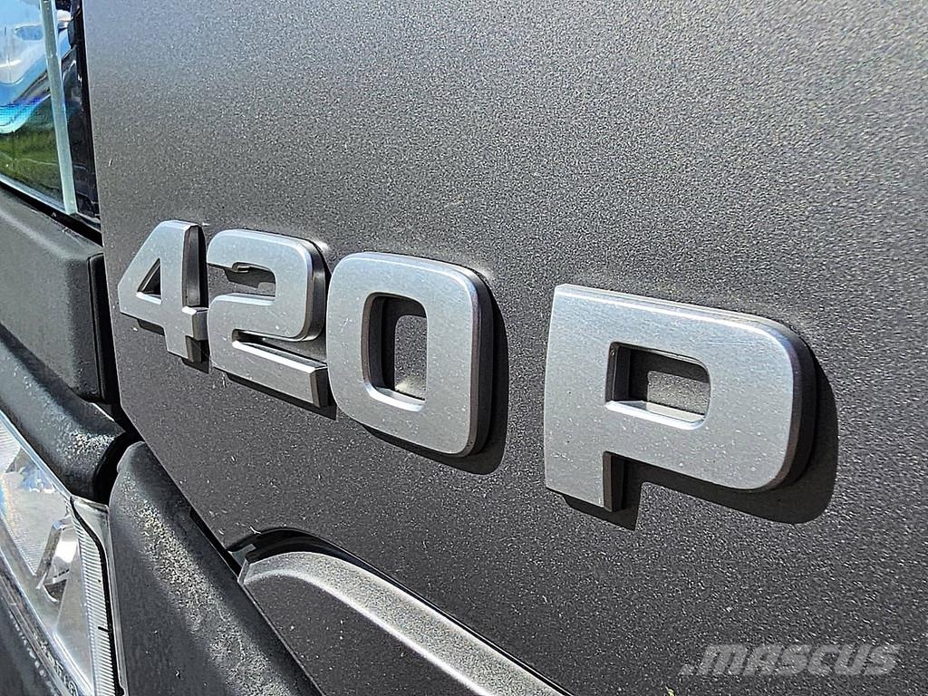 Scania P420 Containertrucks met kabelsysteem