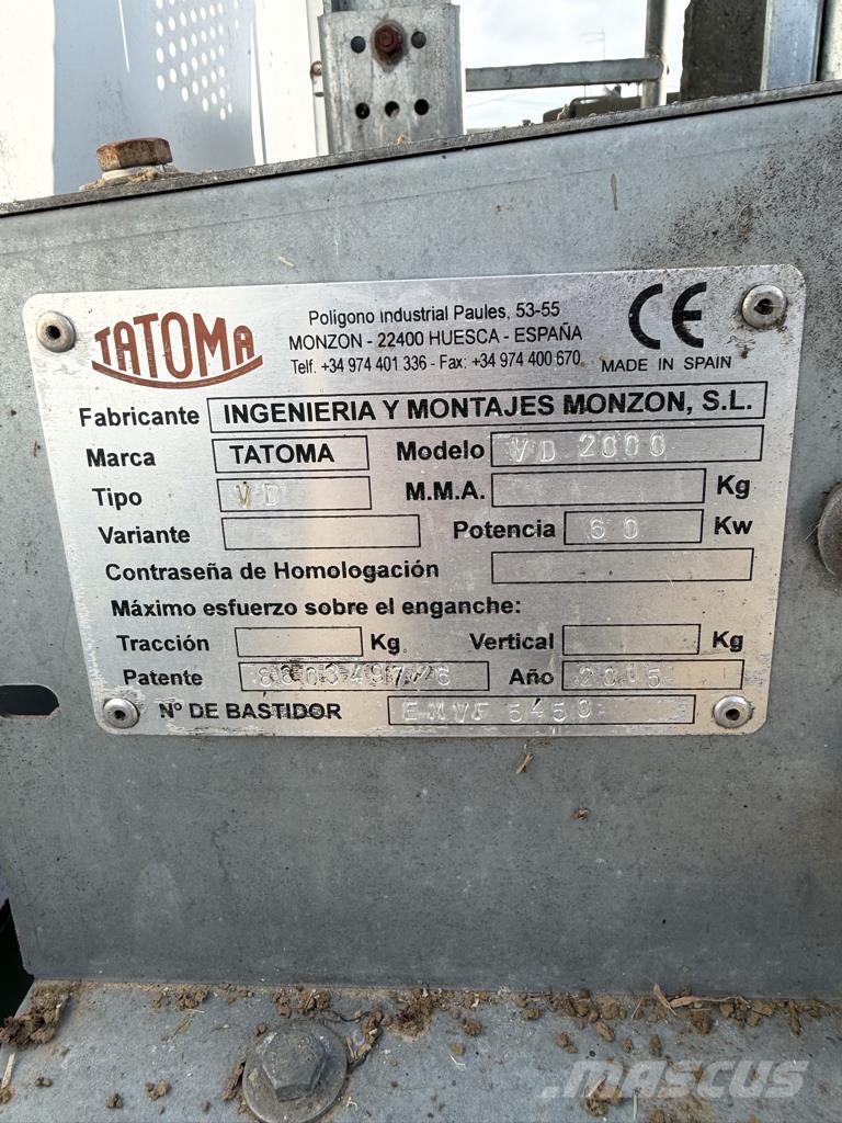 Tatoma Vd 2000 ملقمات