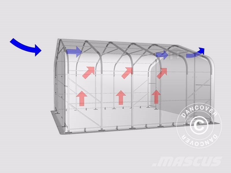 Dancover Storage Shelter PRO 6x6x3,7m PVC Lagerhal Muut koneet