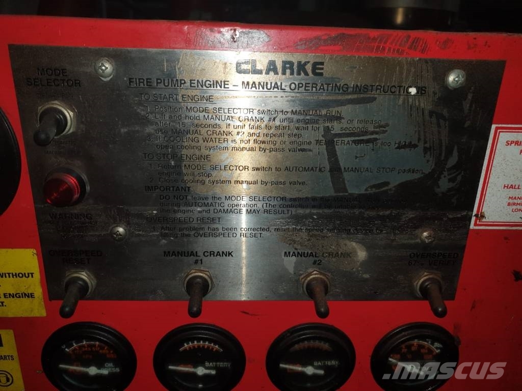 Clarke JW6HUF50 Muut koneet