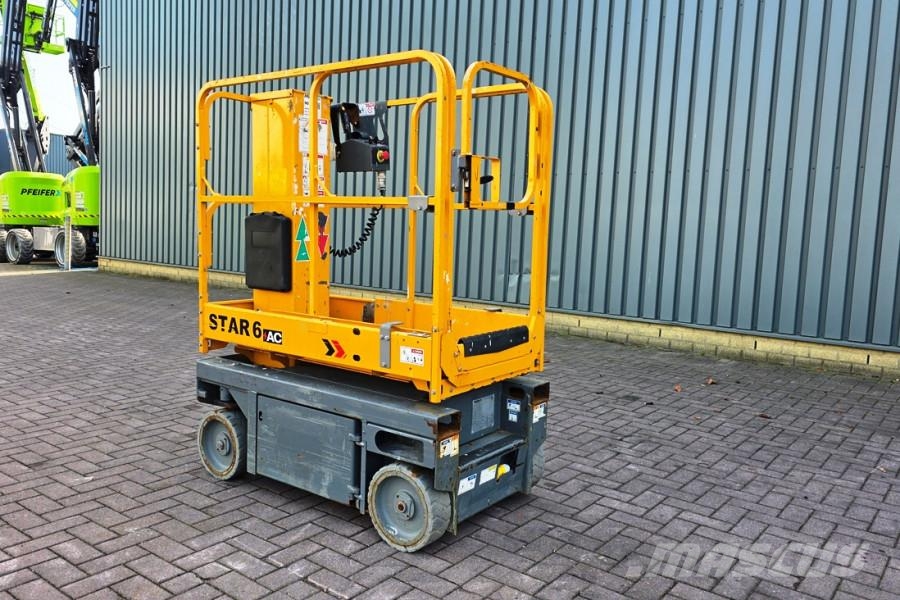 Haulotte Star 6AE Electric, Non Marking Tyres, 5.8m Working Saksilavat
