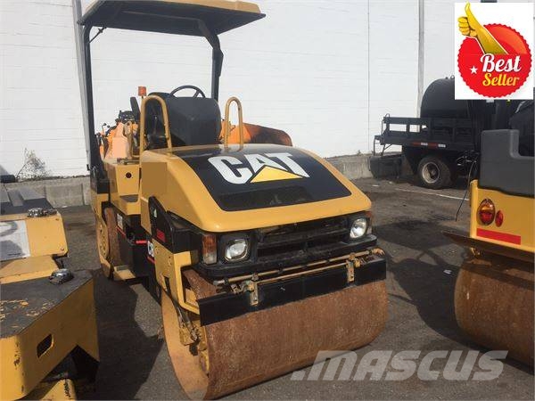CAT CB 334 D Tvilling tromle