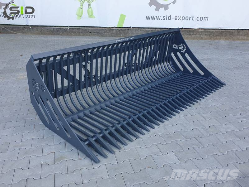SID Stone bucket 1,57 m 80 mm option / Steinschaufel Agricoltura - Altro