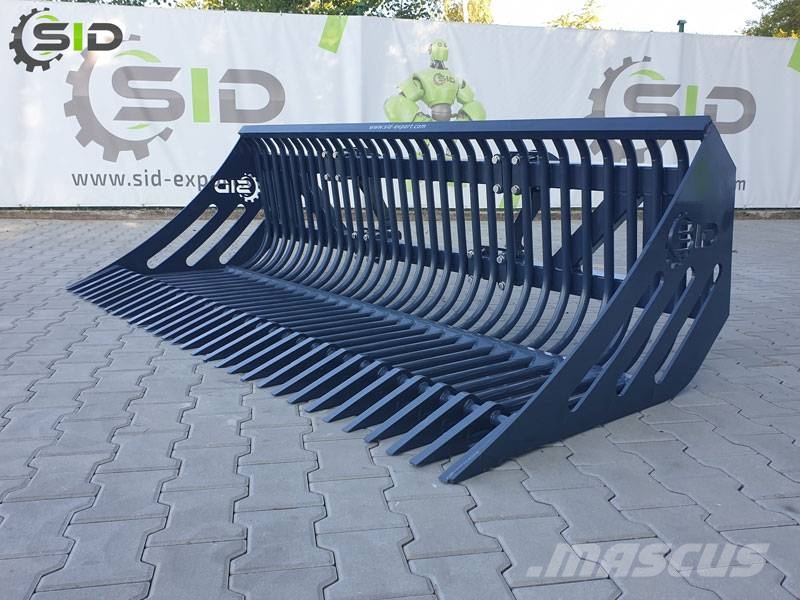 SID Stone bucket 1,57 m 80 mm option / Steinschaufel Agricoltura - Altro