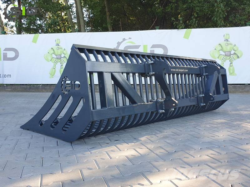 SID Stone bucket 1,57 m 80 mm option / Steinschaufel Agricoltura - Altro