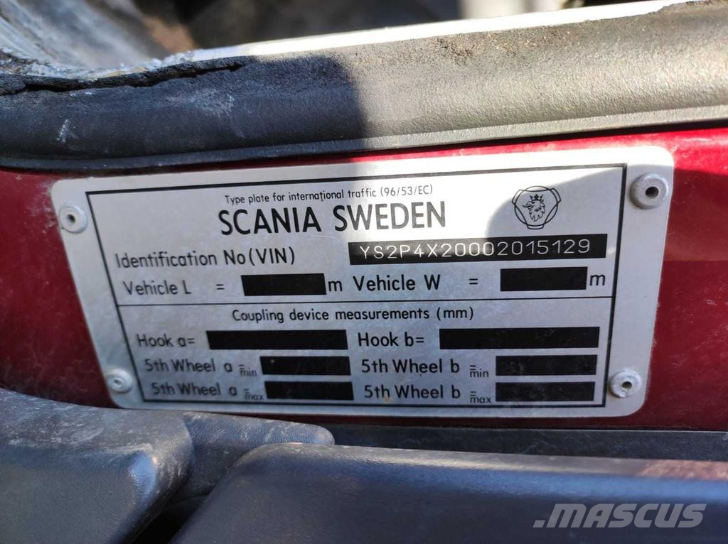 Scania P 230 DB4x2 / DC9 13 ENGINE / GEARBOX GR900 Chassis