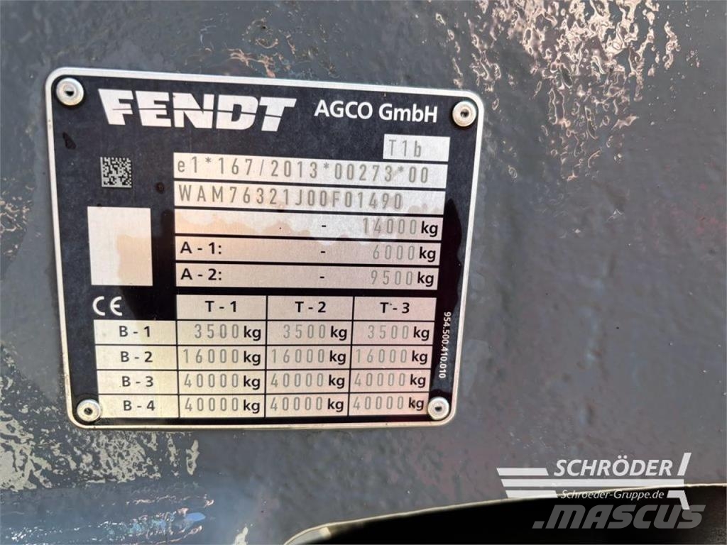 Fendt 720 VARIO GEN6 PROFI PLUS Traktoriai