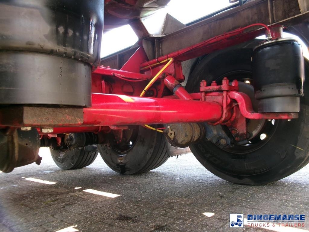 Indox Chemical tank inox 35.2 m3 / 1 comp + pump Tanker semi-trailers