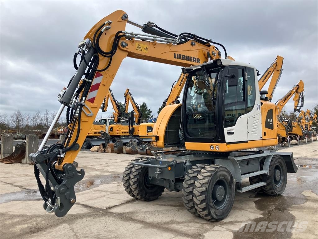 Liebherr A916 Compact Bagri na kolesih