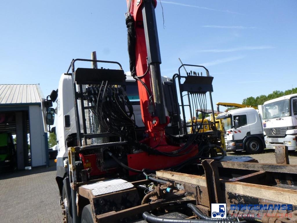 Hino FY1EUKA RHD + Palfinger E120L + grapple Γερανοί παντός εδάφους