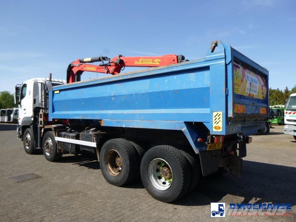 Hino FY1EUKA RHD + Palfinger E120L + grapple Γερανοί παντός εδάφους