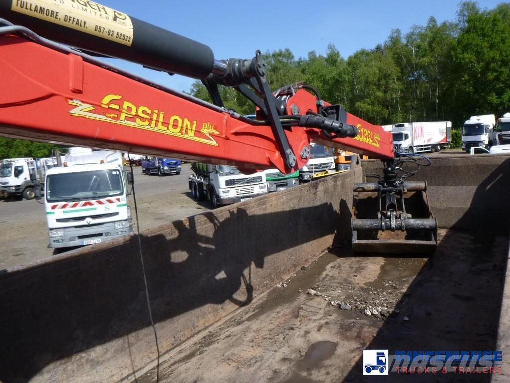 Hino FY1EUKA RHD + Palfinger E120L + grapple Γερανοί παντός εδάφους