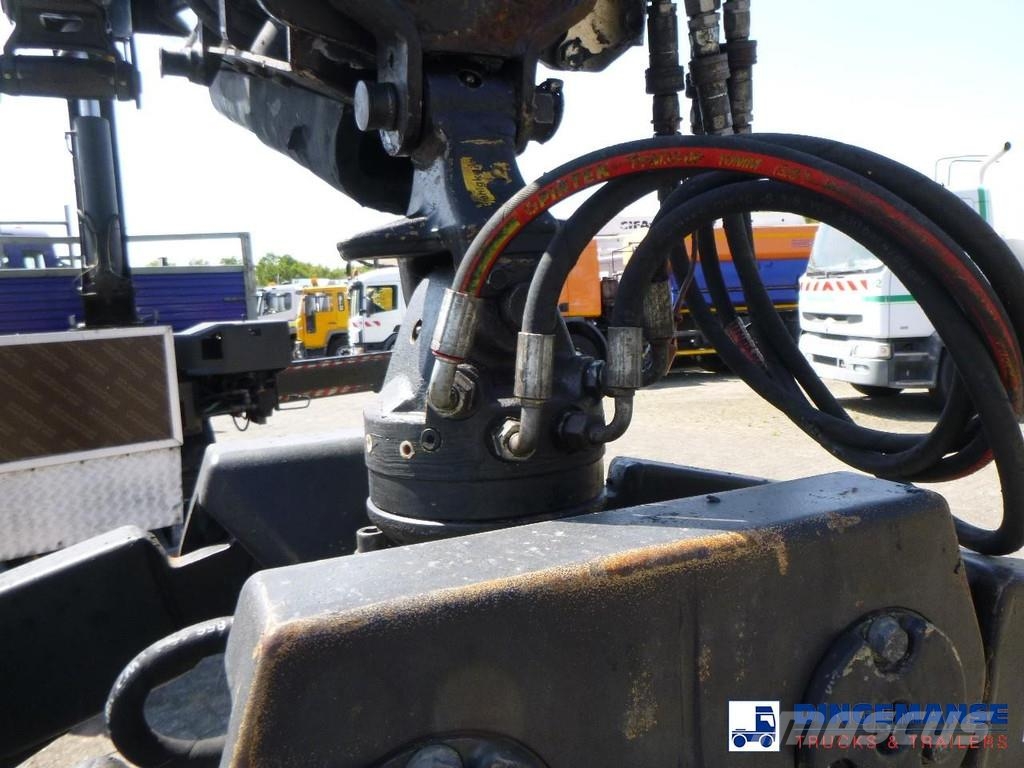 Hino FY1EUKA RHD + Palfinger E120L + grapple Γερανοί παντός εδάφους