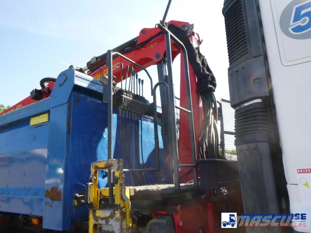 Hino FY1EUKA RHD + Palfinger E120L + grapple Γερανοί παντός εδάφους