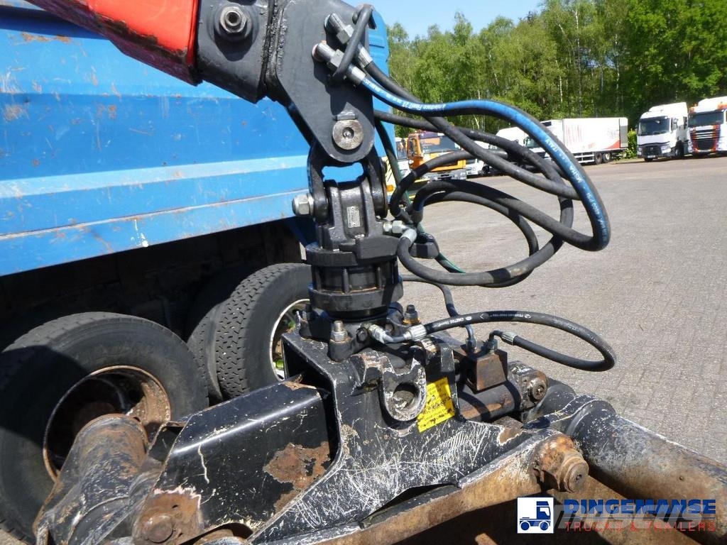 Hino FY1EUKA RHD + Palfinger E120L + grapple Γερανοί παντός εδάφους