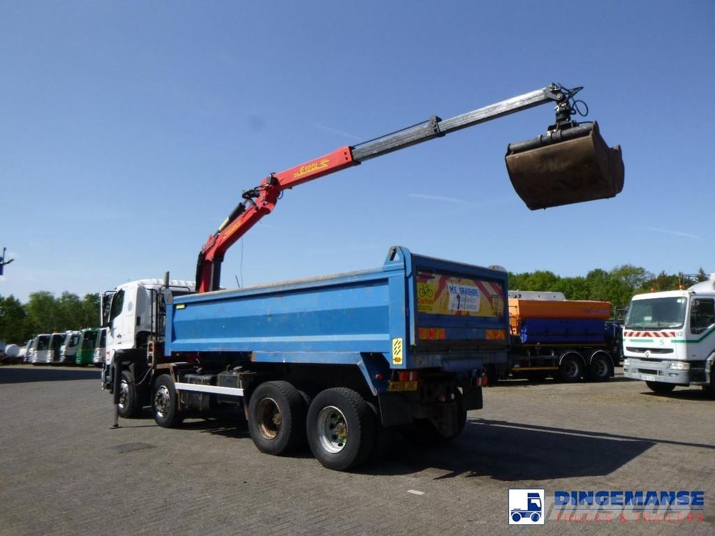 Hino FY1EUKA RHD + Palfinger E120L + grapple Γερανοί παντός εδάφους