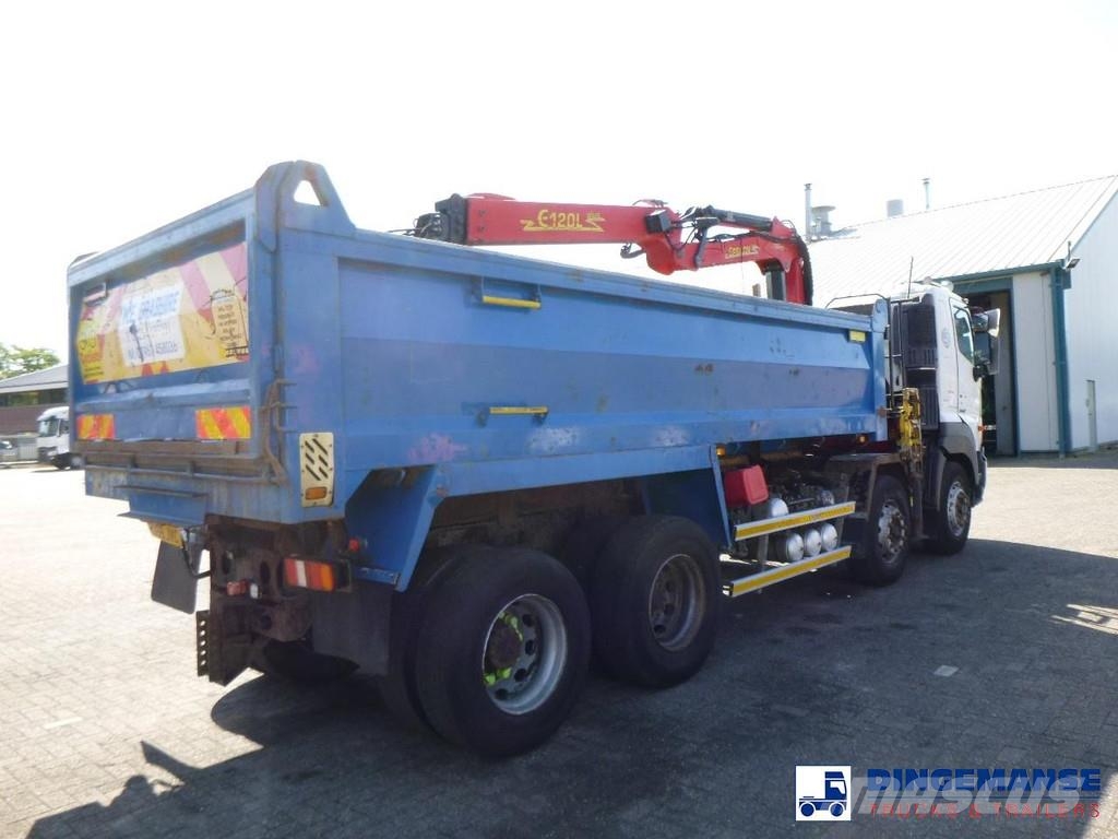 Hino FY1EUKA RHD + Palfinger E120L + grapple Γερανοί παντός εδάφους