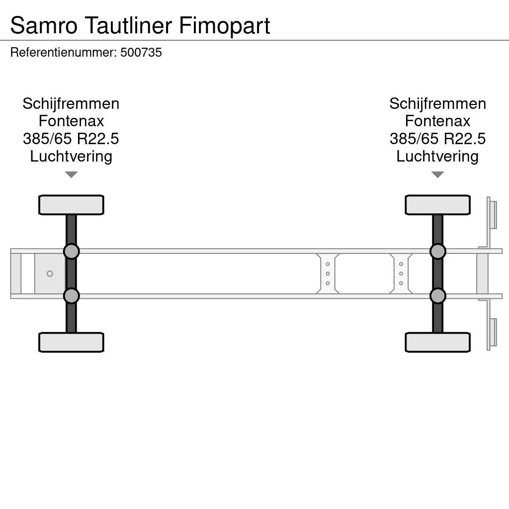 Samro Tautliner Fimopart Plachtové návěsy
