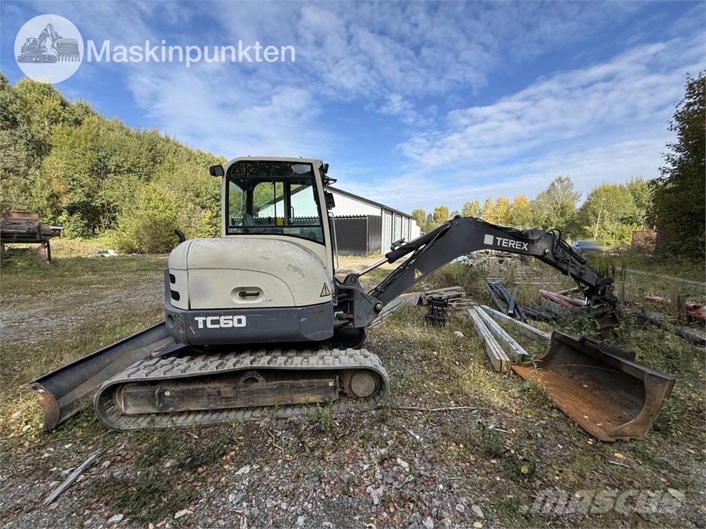 Terex TC60 Gravemaskiner på larvebånd