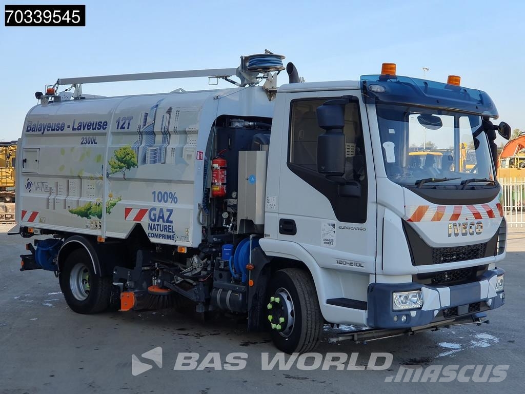 Iveco Eurocargo 120LE210 4X2 CNG Engine! 2300ltr val air Tänavapuhastusveokid