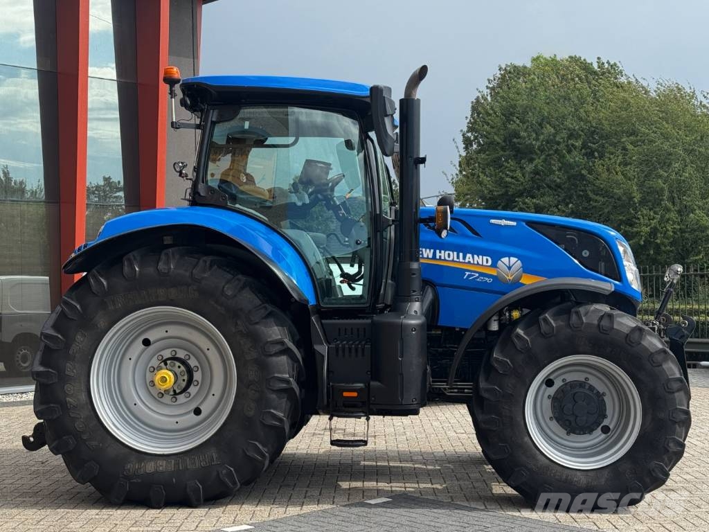 New Holland T7.270AC, Frontlinkage + PTO, airbrakes, 50k,'22 トラクター