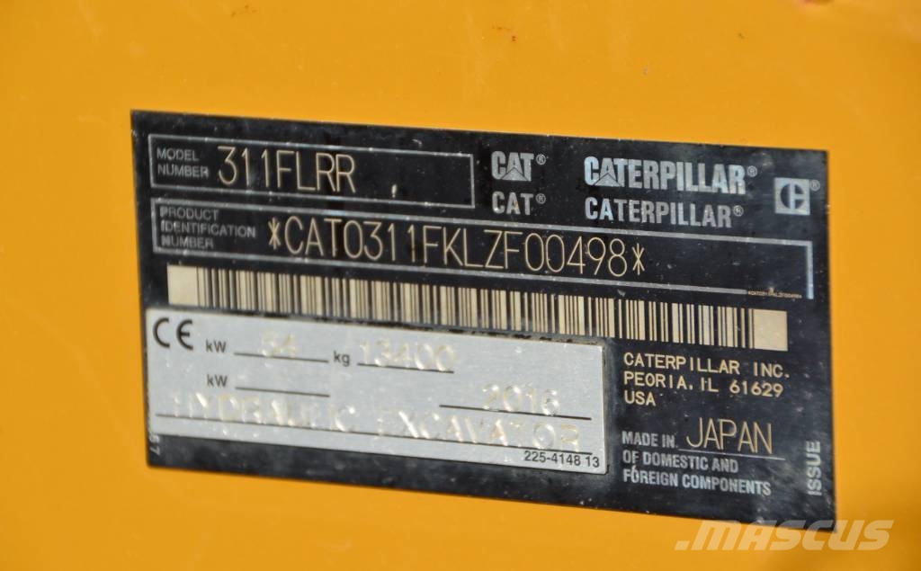 CAT 311 F LRR Rupsgraafmachines