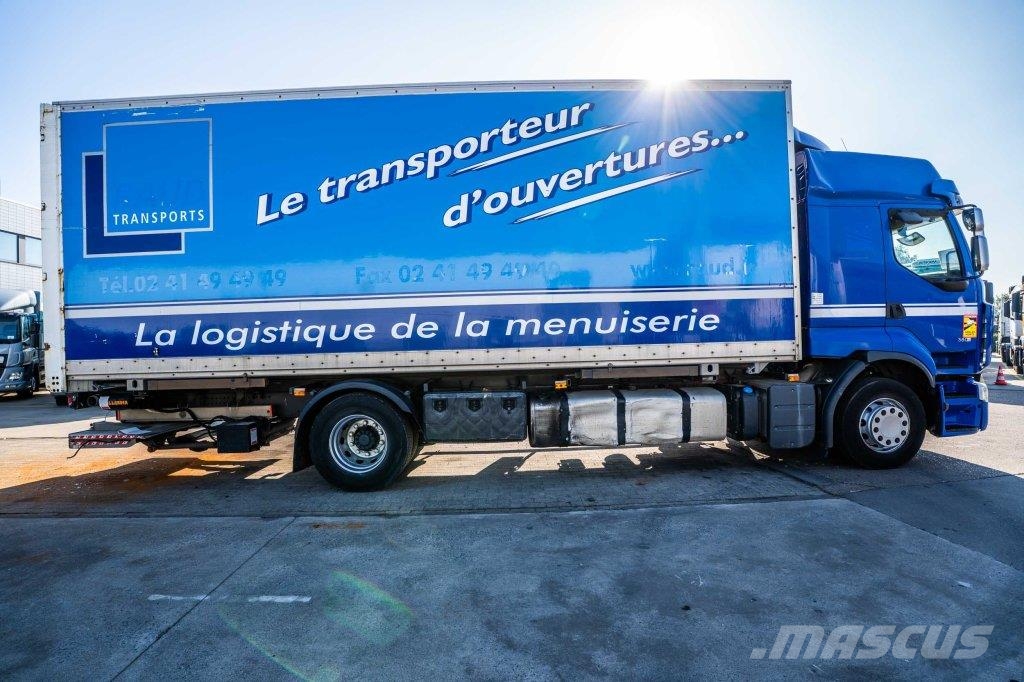 Renault PREMIUM 380 DXI+DHOLLANDIA شاحنات بغطاء جانبي